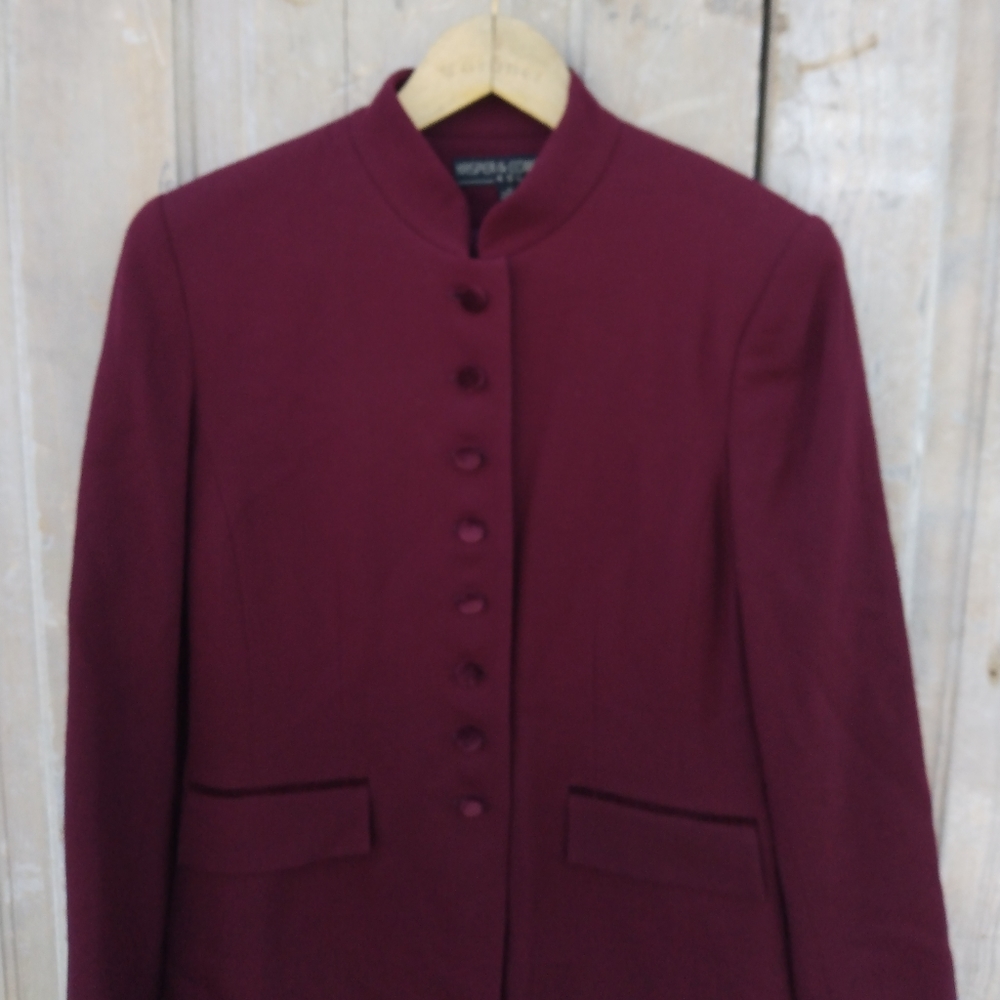 Vintage Wool Blazer Jacket